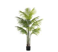 DRW Planta Artificial de una Palmera de PU en Verde 150x25x25 cm