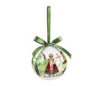 DRW Set 12 Bolas de Navidad Virgen Covadonga Asturias Ø 7.5 cm