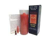 DRW Velon Amarrado y Claveteado Vela potenciada con oracion para amarrar y dominar a la Persona Amada