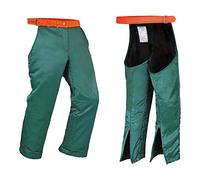 Drwal DR-PIL-N ZP L Piernas Protectoras, Verde-Naranja, Tamaño L