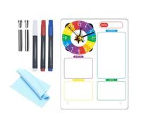 Dry Erase Board | Acrylic Desk Planner | Clear Message Whiteboard