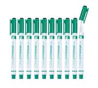 Dry Erase Markers - 10 Pieces Writing Pens, 0.5mm Fine Tip Writing Markers Providing Smooth Clear Ink Flow, Durable Whiteboard Accessories Enhancing Precise Writings Control | Teacher Classroom Use