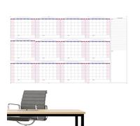 Dry Erase Wall Calendar - Oversized Whiteboard Planner, Reusable Monthly Layout, Easy Wipe, Sturdy Construction | Workplace, Home, Classroom Organization, Task Management, Family Schedule
