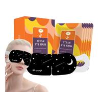 Dry Eye Relief, Comfortable Heat Compress, Steam Eye Masks, Chamomile & Lavender Fragrance, Relaxation for Sleep, 5 Pack, 112g, Non-Woven Fabric, Portable Warm Compress