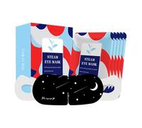Dry Eye Relief, Comfortable Heat Compress, Steam Eye Masks, Chamomile & Lavender Fragrance, Relaxation for Sleep, 5 Pack, 112g, Non-Woven Fabric, Portable Warm Compress
