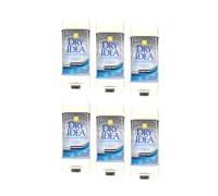 Dry Idea Advanced - Gel antiperespirante y desodorante, Powder Fresh, 3 Ounce Tubo (Pack de 6) by Dry Idea (instrucciones en inglés)