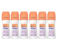 Dry Idea Roll-On Advanced Dry Antiperspirant & Deodorant, 72 HR, Unscented 3.25 FL Oz (Pack of 6) by Dry Idea