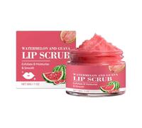 Dry Lip Scrub, Soothing Skin Remover, Brightening Exfoliant with Gentle Touch, Hydrating Balm with, Beauty Essentials, Night Routine Aid 1.61x1.61x1.54 Inches for Makeup Prep Home