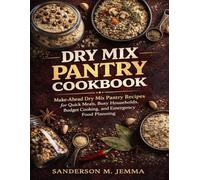 DRY MIX PANTRY COOKBOOK: Make-Ahead Dry Mix Pantry Recipes for Quick Meals, Busy Households, Budget Cooking, and Emergency Food Planning