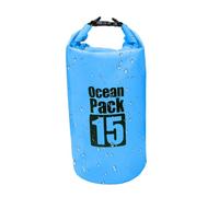 Drybag Rafting - Bolsa impermeable de 15 l con correa para el hombro, natación y bolsa de remo | Drybag para kayak, canoa, natación, senderismo, aventura, excursión en barco, deportes