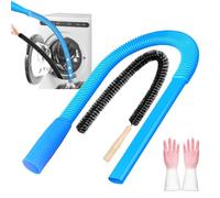 Dryer Vent Cleaner Kit Vacuum Attachment, Dryer Lint Vacuum Attachment with Stretch Universal Connector & Flexible Brush for Quick Lint Removal, for Most Vacuum Cleaners (1)