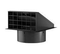 Dryer Vent Cover Outside, Stainless Steel Exhaust Vent, 5.4x3.78 Inches Heavy Duty with Removable Mesh Screen, Non Return Flap and Rubber Cushioned Seal for Kitchen, Bathroom, Range Hood