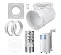 Dryer Vent, Indoor Exhaust Connector, 0.7in Ventilation Fan Plate, Authentic Replacement Part, Easy Installation Design for Washer Ceiling, Air Conditioner, Kitchen, Bathroom, Rv, Room Use