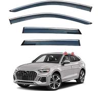 DRYFAL Deflector De Viento De Coche, para Audi Q5L Sportback Coupe MK2-80A 2021 Deflectores De Viento Y Lluvia Delanteros Y Traseros Auto Accesorios