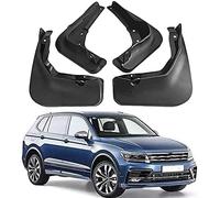 DRYFAL Guardabarros de Coche, para Tiguan Mk2 R-Line 2017-2020 Delantero Y Trasero Protectores diseño Original Agujero de Tornillo Accesorios