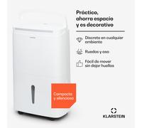 DryFy Connect 50 Deshumidificador WiFi Compresión 50l/d 45-55m² Blanco Klarstein