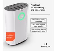 DryFy Pro Connect 20 Deshumidificador Compresión 20l/d 20-30m² Klarstein