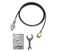 DRYHTEN Kit de manguera de dióxido de carbono externo de 1 m / 2,5 m con conector Quick Connect para Sodastream Terra, DUO, ART, Gaia (longitud del tubo 1 m)