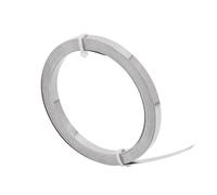 DryiC Bobina Hilo De Resistencia Nicrom Resistor 10 Metros De Longitud, con Buena Soldabilidad, 0,5 mm De Grosor,Width:3mm