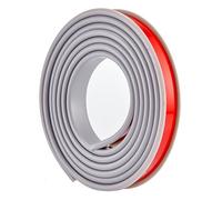 DryiC Forma U Cinta De Cantos Protector TPE Junta De Borde Forma De U 15 mm De Ancho por 5 Metros De Largo,Gris