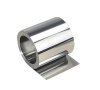 DryiC Hoja de chapa fina de acero inoxidable para uso industrial, 20 mm de ancho, grosor: 0,05 mm