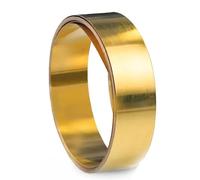 DryiC Latón Metal Hoja Delgada Lámina De Placa Rollo De Latón Placa Lámina De Latón Material De Chapa para Accesorios Mecánicos, 3cm De Ancho,Thickness：0.5mm