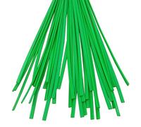 DryiC Plástico Varillas De Soldadura Alambre De Soldadura Material PP Cordón Doble para Mantenimiento De Equipos, Verde,10pcs