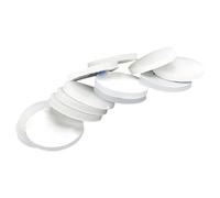 DryiC Thickness:3mm, Hoja De Goma De Silicona Lámina De Goma De Silicona Redondo con Adhesivo En Un Lado para Decoración, 7,5 cm De Diámetro, 10 Uds