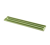 Drying Mat, Narrow Dish Drainer Pad, Efficient Water Drainage, Compact Kitchen Space Saver, Sink-Side Drying Organizer, Protective Counter Mat for Home, Bath, Shower, Bathroom, 17.72x3.15 inches