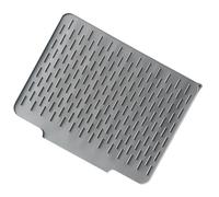 Drying Mat, Silicone Dish Pad, Foldable Non-Slip Surfaced, Quick Water Drainage Design, 15.75x12.6x0.79 Inches, Ideal for Baby Bottles Cutlery Plates Bowls Meal Prep Use