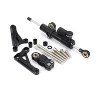 DRYIUBVF Compatible con CB1000R 2018 2019 2020 2021 2022 2023 Soporte Estabilizador De Motocicleta Soporte De Montaje Amortiguador Dirección Accesorios Universales Amortiguador dirección(Black)