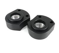 DRYIUBVF Compatible con para Ninja ZX-14R para ZZR 1400 2006 2007 2008 2009 2010 2011 Kit Espaciador Elevadores Manillar Abrazaderas Montaje Elevador Barra De Manillar Elevadores Manillar Moto