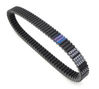 DRYIUBVF Compatible con Yamaha para YFM400FA para Kodiak 400 4WD 2000 2001 2002 2003 2004 2005 2006 2007 2008 3C2-17641-00 Motocicleta para Correa De Transmisión cinturón Motocicleta