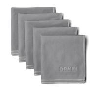 DRYKI Pañuelos Que absorben el Sudor, pañuelos Deportivos Originales de Microfibra para Absorber el Sudor de Las Manos, la Cara y el Cuerpo (Gris Glaciar, Paquete de 5)