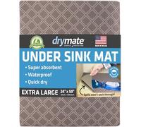 Drymate Tapete XL Impermeable para Debajo del Fregadero, tapete de protección para gabinete de Cocina y baño, Forro Absorbente para estantes, Antideslizante, no Adhesivo, Lavable a máquina, Duradero