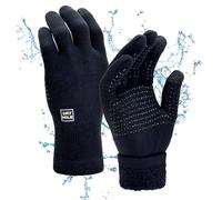 DRYMILE Alpine - Guantes impermeables para pantalla táctil de alta destreza, guantes aislados de forro polar para hombres y mujeres, trabajo, senderismo, esquí, ciclismo, equitación, pesca, S, color