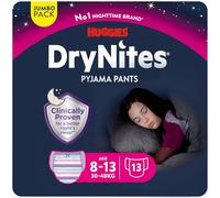 Pack de Braguitas para Niña DryNites Pyjama Pants Teen (13 uds)
