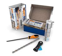 Dryrod kit innovador antihumedad - 6 metros - Todo lo que necesitas para tratar la humedad por capilaridad en su casa