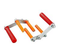 Drywall Carrier - Adjustable Panel Mover for Easy Handling, Ergonomic Design with Strong Grip, Carrying Tool for Large Sheets Home Renovation Room Remodeling Construction Sites, Metal Alloy, Set of 2