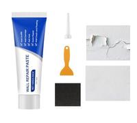 Drywall Repair Kit 4.5x4.3x16.5cm, Putty Filler Paste with Patch Kit for Fixing Holes, Mending Walls, Doors, Home, Apartment, Dormitory, Kitchen, DIY Repairs