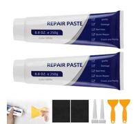 Drywall Repair Kit with Scraper and Sandpaper,Walls Mending Agent for Holes,Cracks,Small Damage,Quick Drying Crack Repair Paste,Efficient Walls Patch Paste for DIY Home Fix,Quick Easy(2pcs)