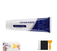 Drywall Repair Kit with Scraper and Sandpaper,Walls Mending Agent for Holes,Cracks,Small Damage,Quick Drying Crack Repair Paste,Efficient Walls Patch Paste for DIY Home Fix,Quick Easy(1pcs)