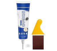 Drywall White Paste, Waterproof Hole Filler Putty, 7.87 Inches Wall Filling with Applicator, Smooth Compound for Home Renovation Projects, Interior Repair with Easy Application, Garage Basement Room