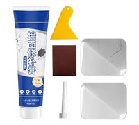 Drywall White Paste, Waterproof Hole Filler Putty Repair Compound, Wall Crack Filling Paste For Home Improvement House Renovation Garage Basement Living Room Bedroom Dorm Room Restoration Use