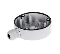 DS-1280ZJ-DM21 CB140PT Base de conducto/caja de conexiones compatible con cámaras domo Hik de 5.4 pulgadas, blanco, paquete de 1