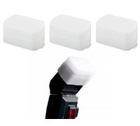 DS. DISTINCTIVE STYLE Paquete de 3 difusores de flash para difusor de luz Speedlight Softbox compatible con Godox V1 TT600 V850II V860II TT685 Yongnuo YN560III 568EX 568EXII 565EX Canon 580EXII 580EX