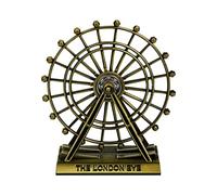 ds. distinctive style Souvenirs de Londres, decoración de Noria, pequeña Figura metálica giratoria del London Eye de 9,4 cm, Lindos Souvenirs de Boda