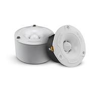 DS DS18 NXL-T1 Marine VC Tweeter Tipo Bala de Aluminio Resistente al Agua, 240 W máx., 4 ohmios, Crossover Integrado, Ideal para Barcos, Deportes de Motor, Motocicletas, ATV UTV (2 Altavoces)