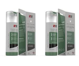 DS Laboratories - Revita Champú Anticaída Estimulante del Cabello 205 ml, Champú con CBD, Evita la Caída del Pelo, Estimula el Crecimiento Cabello, Mejora el Grosor, Longitud y Calidad (Paquete de 2)