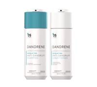 DS Labs Dandrene Dandruff Shampoo & Conditioner Kit - Para picazn en el cuero cabelludo exfoliante, acondicionador hidratante, admite el control de